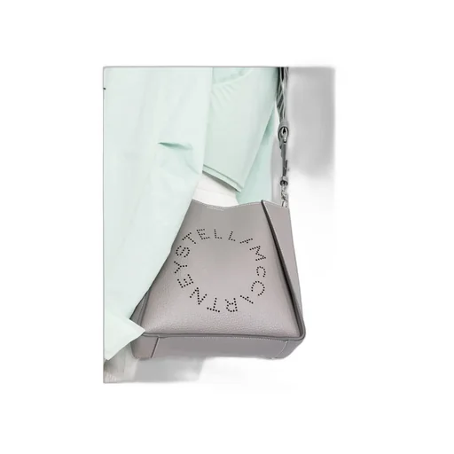 Logo Perforated Crossbody Bag