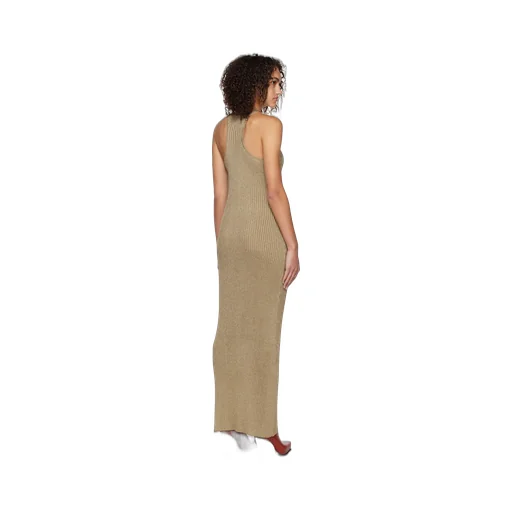 Sleeveless Knit Midi Dress