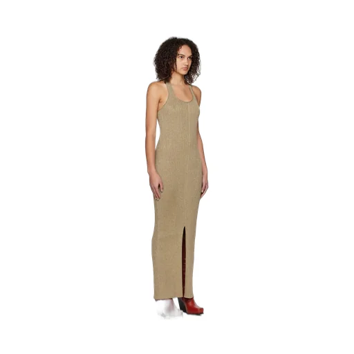 Sleeveless Knit Midi Dress