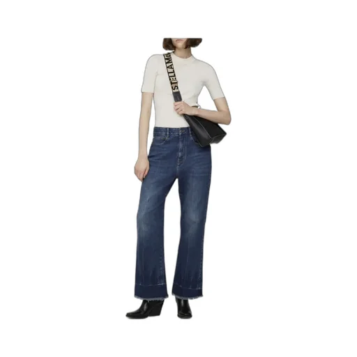 Cropped Flared Jeans