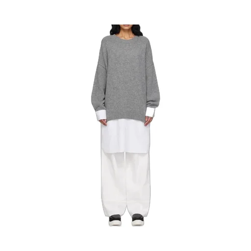 Layered Effect Knitted Jumper