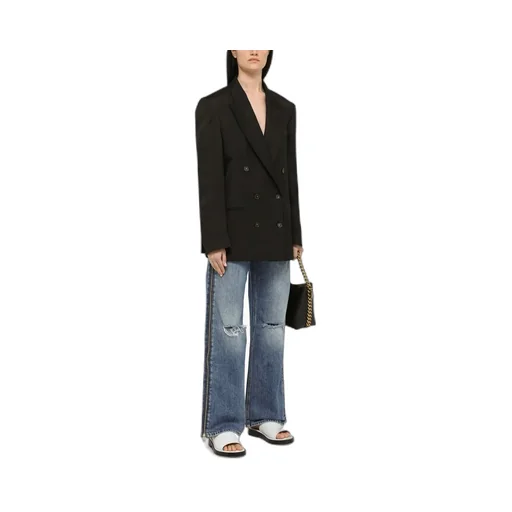 Oversized Double-Breasted Blazer
