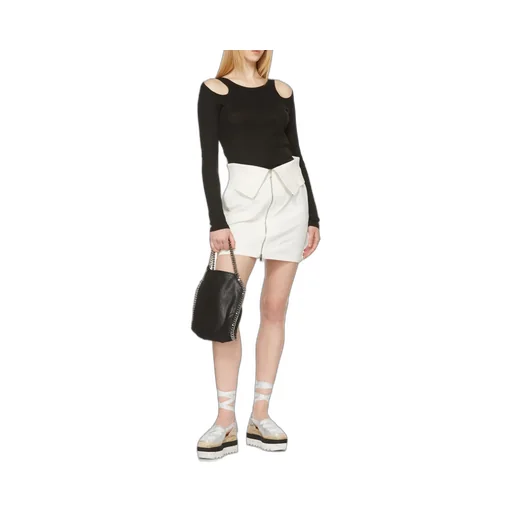 Zip-Up Mini Skirt