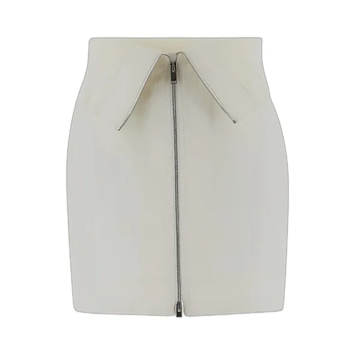 Zip-Up Mini Skirt