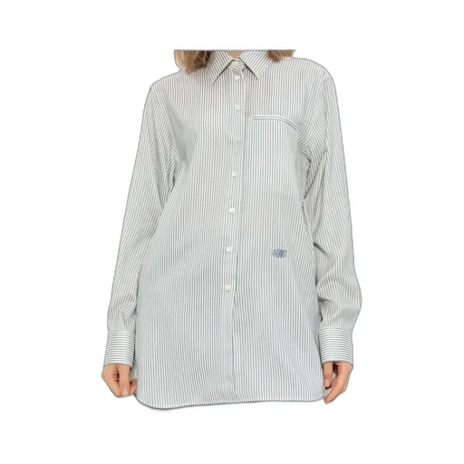 Logo Pinstripe Shirt