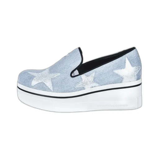 Star Pattern Platform Loafers
