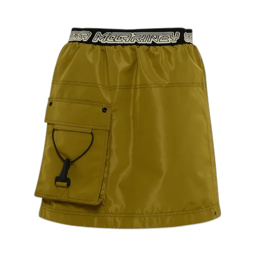 Logo-Waistband Cargo-Pocket Skirt