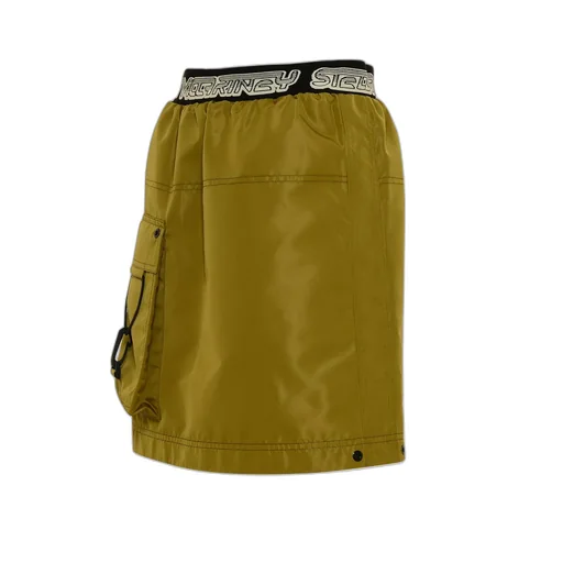 Logo-Waistband Cargo-Pocket Skirt