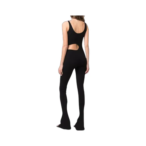 Cut-Out Sleeveless Jumpsuit