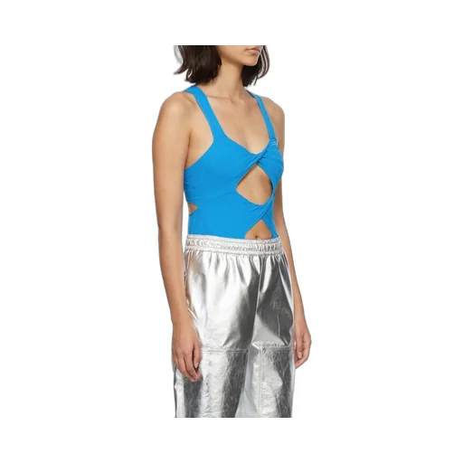 Ribbed Cutout Swimsuit