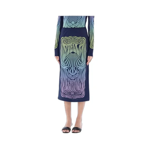 Panelled Pencil Skirt