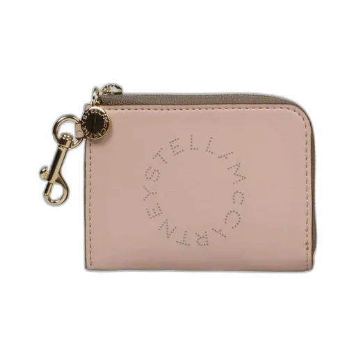 Logo Perforated Zipped Wallet