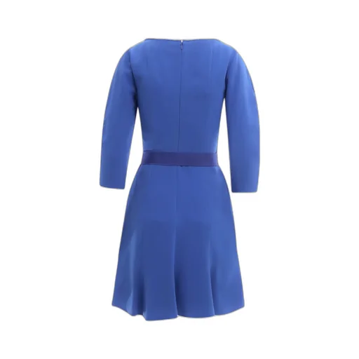 Belt Flared Mini Dress