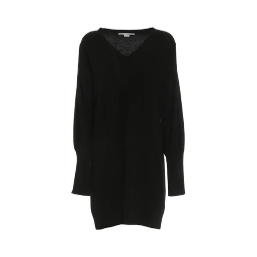 V-Neck Cut-Out Detailed Dress