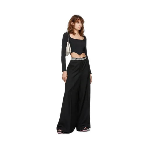 Panneled Long-Sleeve Top