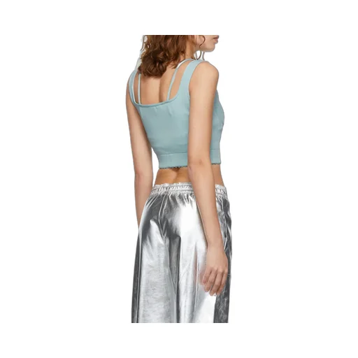 Scuba Zip Corset Top