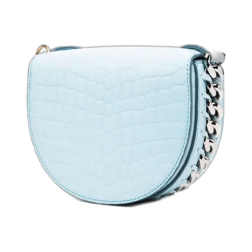 Small Frayme Flap Chain-Linked Shoulder Bag