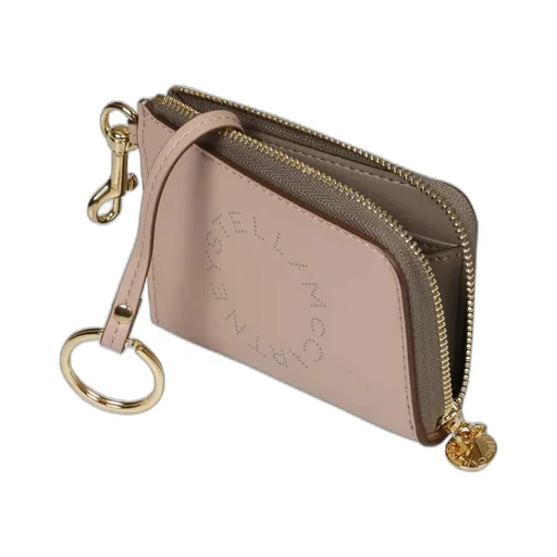 Logo Perforated Zipped Wallet