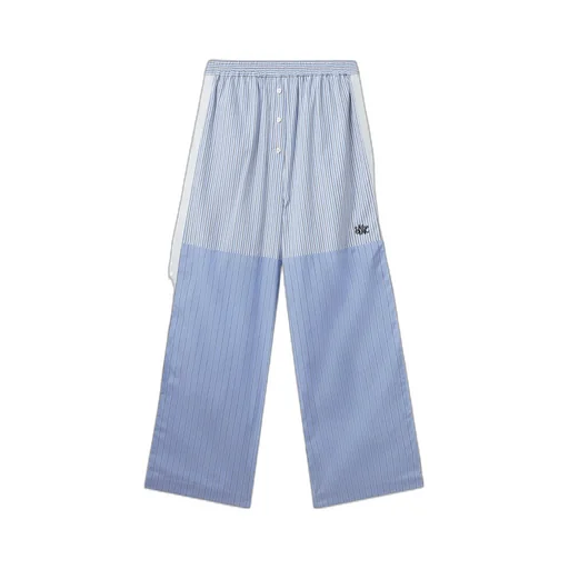 Striped Wide Leg Trousers