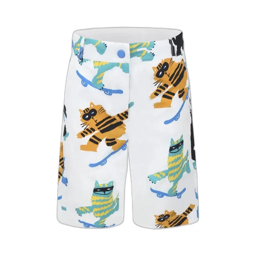 Graphic Printed Shorts