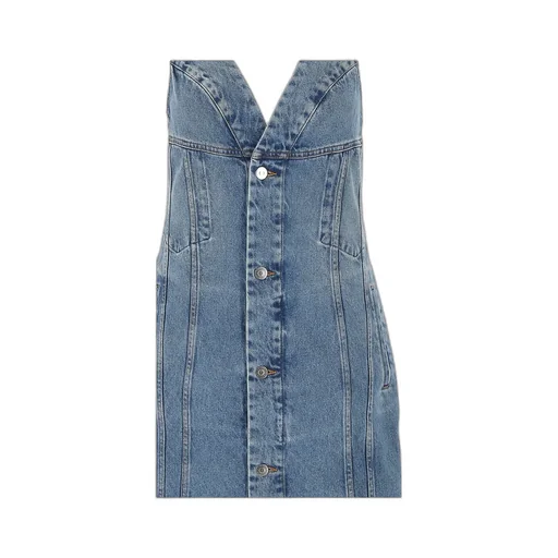 Button-Front Dress