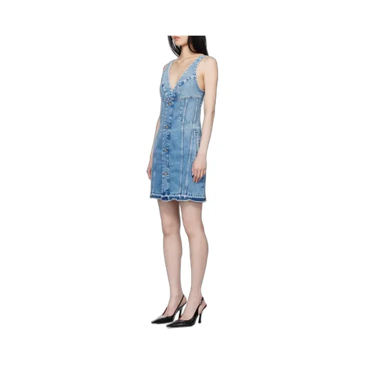 Button-Front Dress