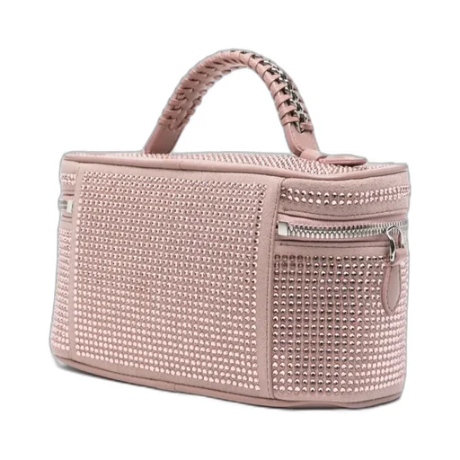 Embellished Zipped Crossbody Bag