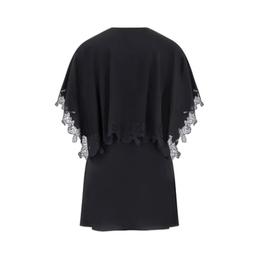 Lace-Detailing Blouse