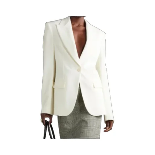 Long-Sleeved Suit Coat