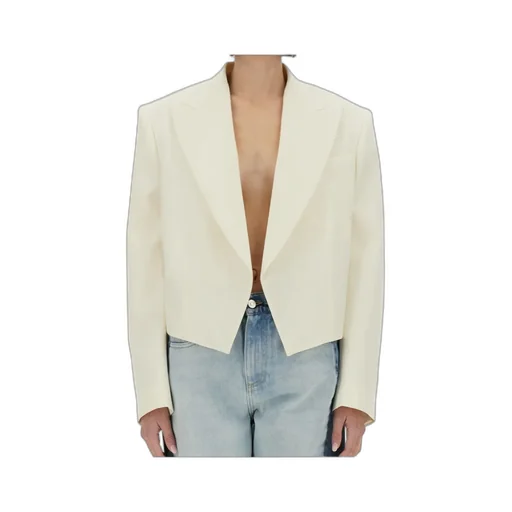 Cropped Tailored Blazer