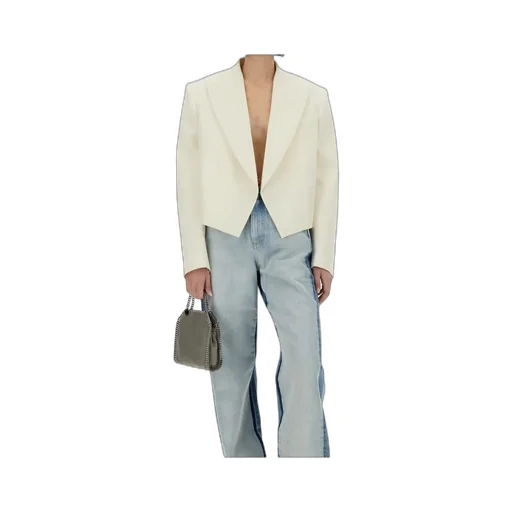 Cropped Tailored Blazer