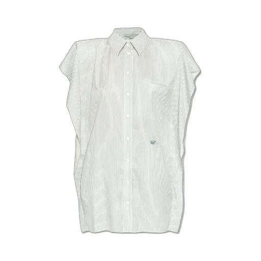 Stripped Shirt Dress
