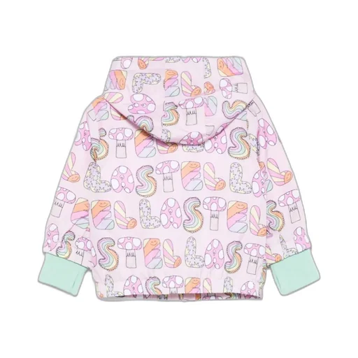 Logo Printed Zip-Up Jacket