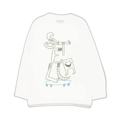 Graphic Pullover Sweater