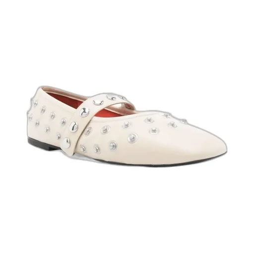 Ryder Stud Embellished Ballet Flats
