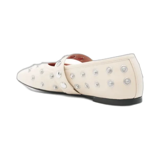 Ryder Stud Embellished Ballet Flats