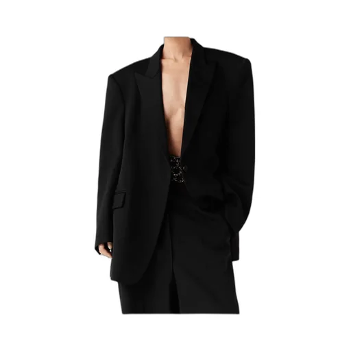 Oversized Peak Lapel Blazer
