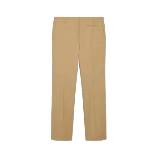 High Waist Straight Leg Trousers