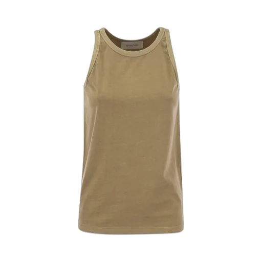 Crewneck Sleeveless Top