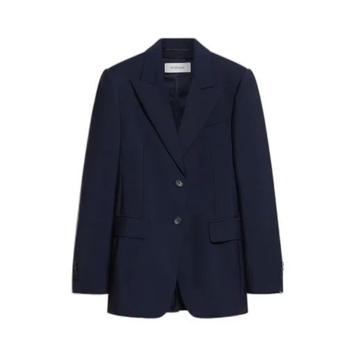 Single-Breasted Long-Sleeved Jacket