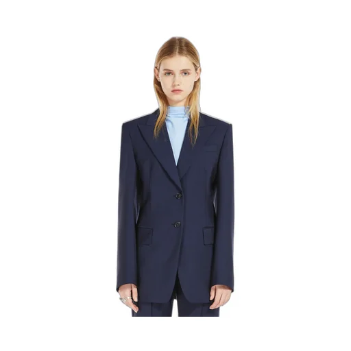 Single-Breasted Long-Sleeved Jacket