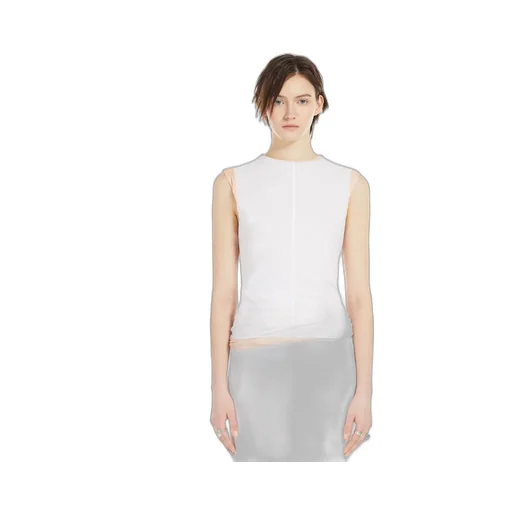 Crewneck Sleeveless Top