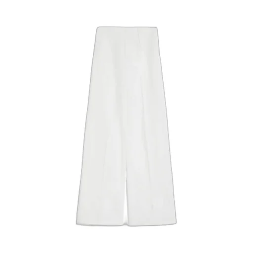High Waist Straight Leg Trousers