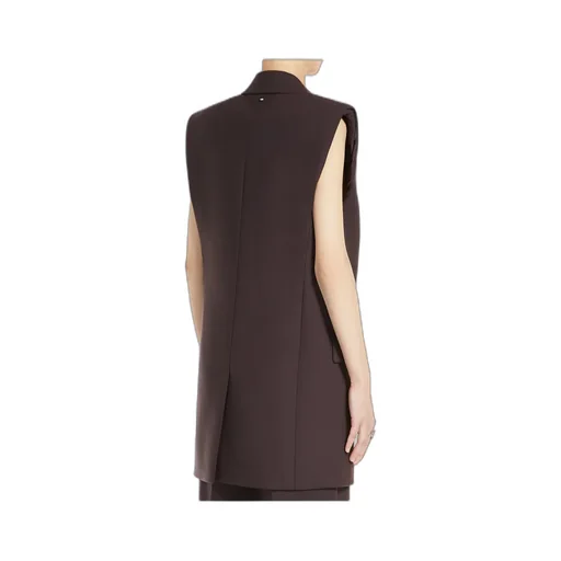 Single-Breasted Sleeveless Gilet