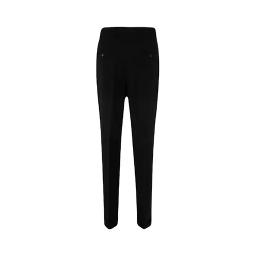 Button Detailed Straight Leg Pants