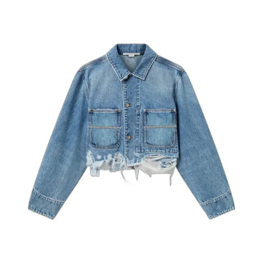 Long-Sleeved Denim Jacket