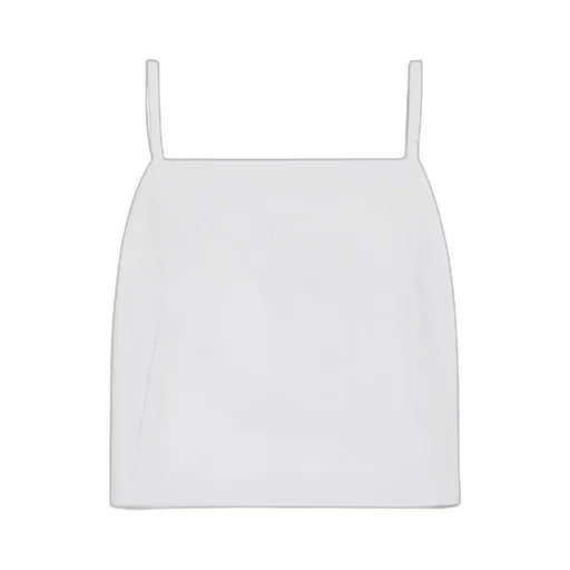 Cropped Poplin Top
