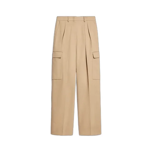 Pleated Cargo Pants