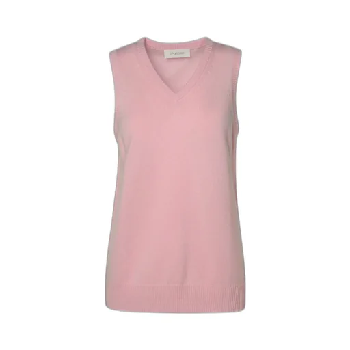 Sleeveless V-Neck Knitted Vest