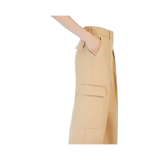 Pleated Cargo Pants